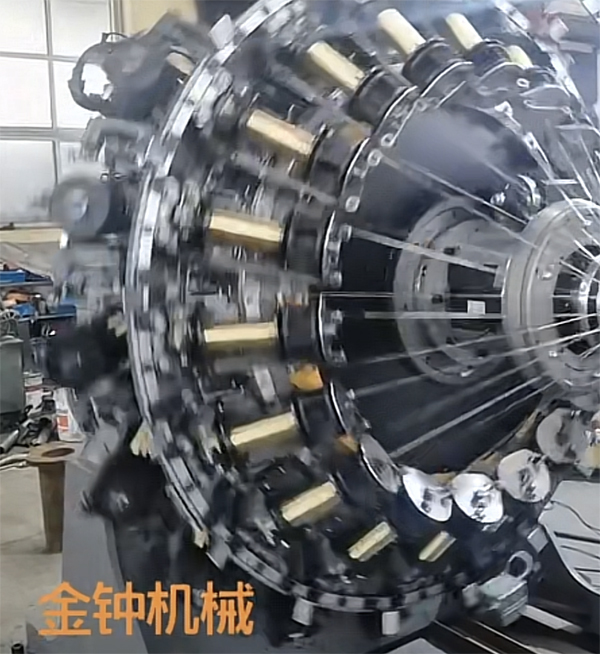 数控高速钢丝编织机：高精度与低噪音的“专业”典范